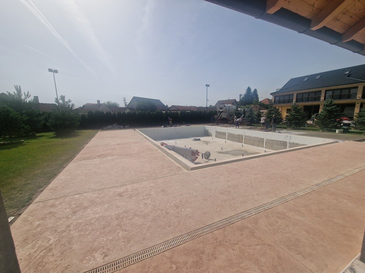 Izgradnja bazena faza 2