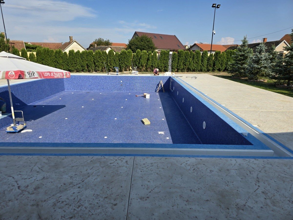 Izgradnja bazena faza 1