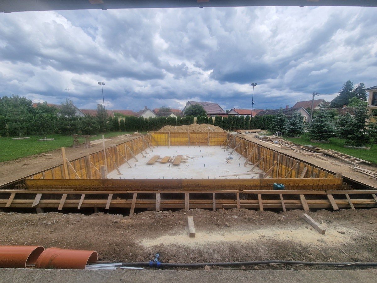 Izgradnja bazena faza 5