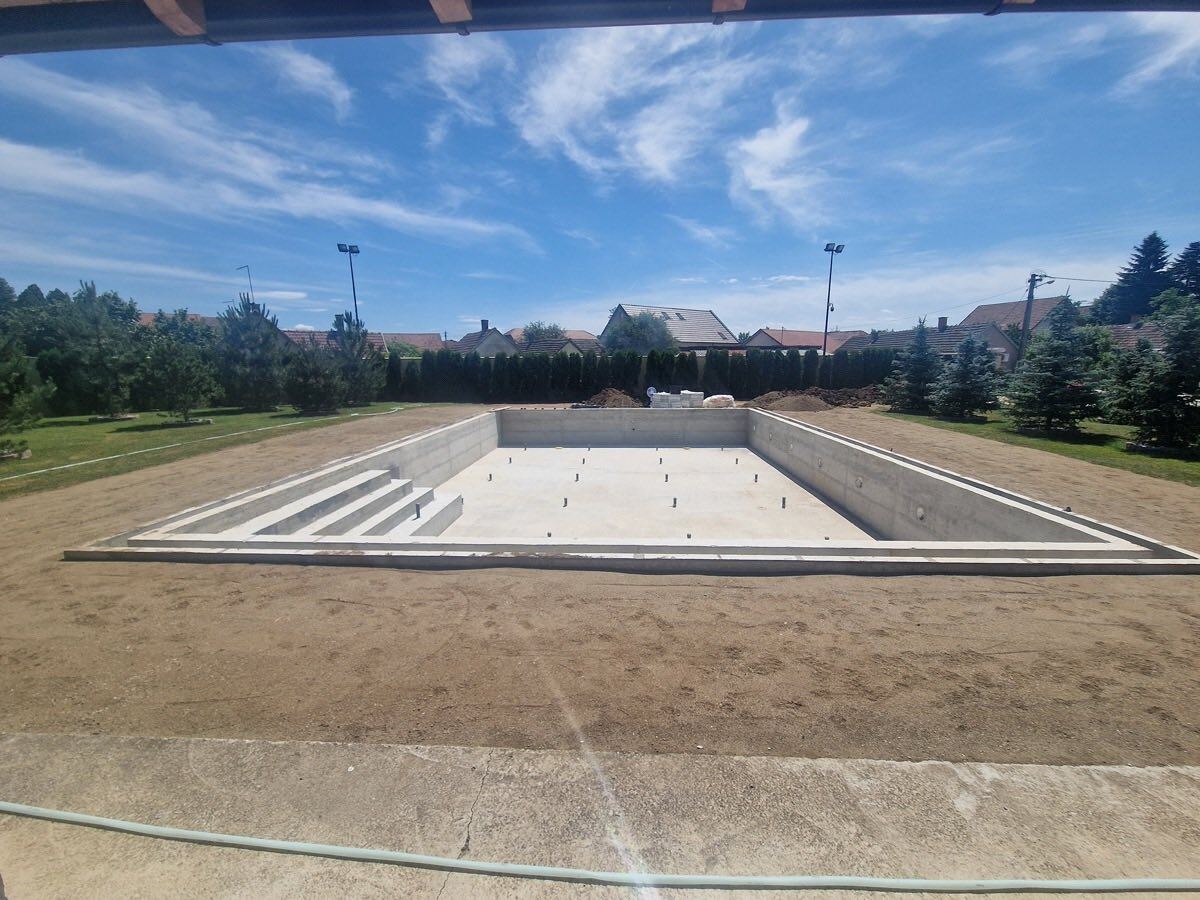 Izgradnja bazena faza 3